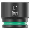 Wera 005526 8790 B IMPAKTOR 38 Drive x 1 6-Point SAE Impact Socket Wera 005526 8790 B IMPAKTOR 3/8" Drive x 1" 6-Point SAE Impact Socket