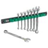 Wera 020235 6003 Joker 1 SAE Ring Spanner Wrench Set with 9642 Magnetic Rail 8-Piece Wera 020235 6003 Joker 1 SAE Ring Spanner Wrench Set with 9642 Magnetic Rail 8-Piece