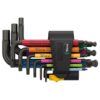 Wera 022641 9509 Multicolour Blacklaser Hex-Plus SAE L-key Set 9-Piece Wera 022641 950/9 Multicolour Blacklaser Hex-Plus SAE L-key Set 9-Piece