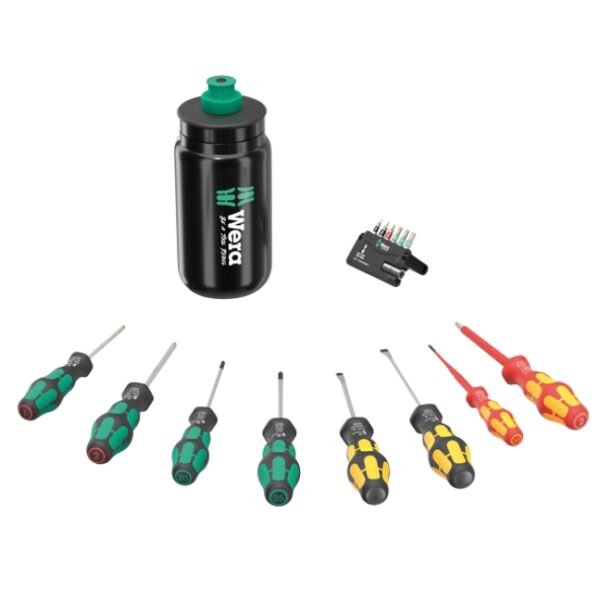 Wera 100028 9540 Kraftform XL Bottle Set 17-Piece
