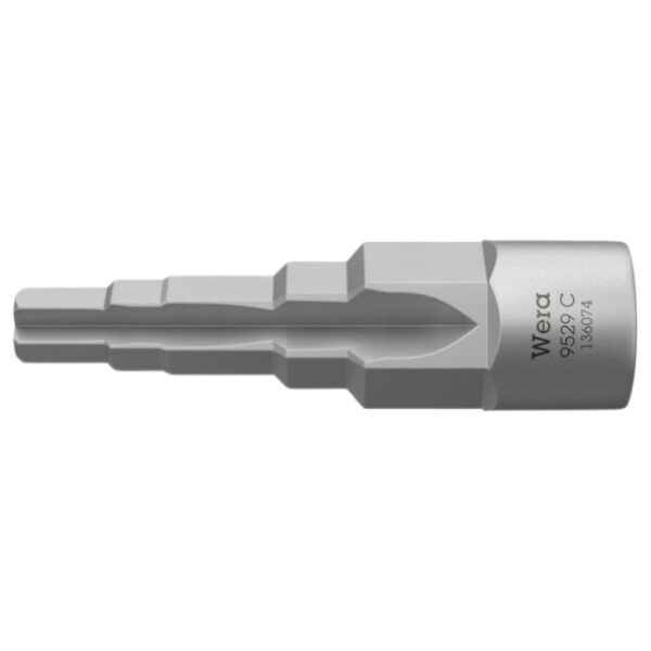 Wera 136074 1/2" Drive 9529 C SB Radiator Step Wrench For HVAC