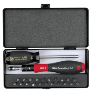 Wiha 28593 24-Piece TORQUEVARIO-S Bit Set
