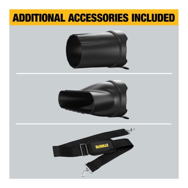DeWalt DCBL777Y1 60V MAX High Power Brushless Blower Kit (3) DeWalt DCBL777Y1 60V MAX High Power Brushless Blower Kit