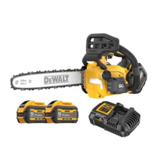 DeWalt DCCS674X2 60V MAX 14" Top Handle Chainsaw Kit