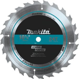 Makita A-94910 10‑1/4" 24T Carbide‑Tipped Framing Circular Saw Blade