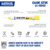 Markal 61051 QUIK STIK All Purpose Solid Paint Marker (1) Markal 61051 QUIK STIK All Purpose Solid Paint Marker - White