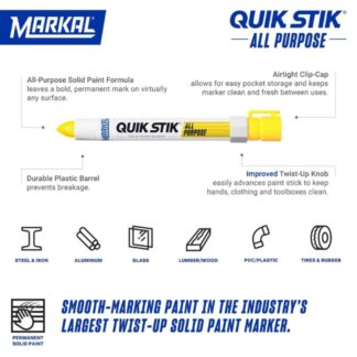 Markal 61051 QUIK STIK All Purpose Solid Paint Marker (1)