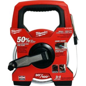 Milwaukee 48-22-5203 Long Tape 100ft/30m Open Reel Long Tape - Steel