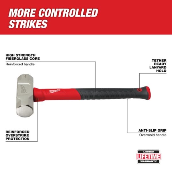 Milwaukee 48-22-9314 4lb Engineer Hammer (3) Milwaukee 48-22-9314 4lb Engineer Hammer