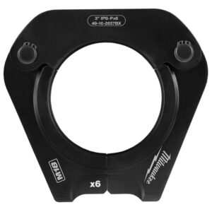 Milwaukee 49-16-2657BX 3" IPS-P Pivoting Press Ring for M18 FORCE LOGIC Long Throw Press Tool