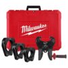 Milwaukee 49-16-2698X 2-1/2" - 4" IPS-P Pivoting Press Ring Kit for M18 FORCE LOGIC Long Throw Press Tool
