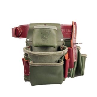 Occidental Leather G5080DB Pro Framer Tool Belt Set with Double Outer Bag - Green (2)