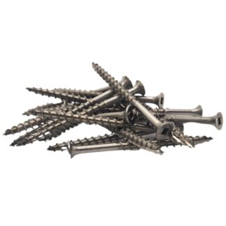#10 Flat Head Square Drive Type 17 Wood Screw Stainless Steel