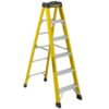 Featherlite 6906 6ft Extra-Heavy Duty Fibreglass Stepladder Featherlite 6906 6ft Extra-Heavy Duty Fibreglass Stepladder