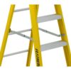 Featherlite 6908 8ft Extra-Heavy Duty Fibreglass Stepladder (2) Featherlite 6908 8ft Extra-Heavy Duty Fibreglass Stepladder