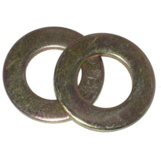 Flat Washer Metric 125A 200HV Hardened Yellow Zinc