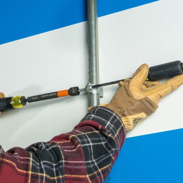 Klein 32950 Hollow Magnetic Colour-Coded Ratcheting Power Nut Setters Set 7-Piece