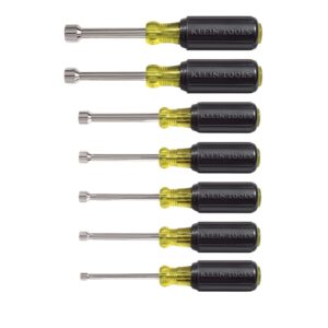 Klein 631 3" Shaft Magnetic Nut Driver Set 7-Piece