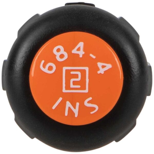 Klein 6834INS #2 Phillips Drive x 4 Shank Insulated Screwdriver (2) Klein 6834INS #2 Phillips Drive x 4" Shank Insulated Screwdriver