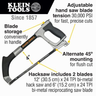 Klein 702-12 High-Tension Hacksaw (1)