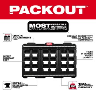 Milwaukee 48-22-8497 PACKOUT Large Wall Plate (1)