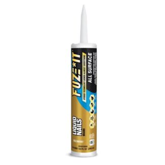 Liquid Nails 389090 FUZE-IT All-Surface Construction Adhesive 266ml