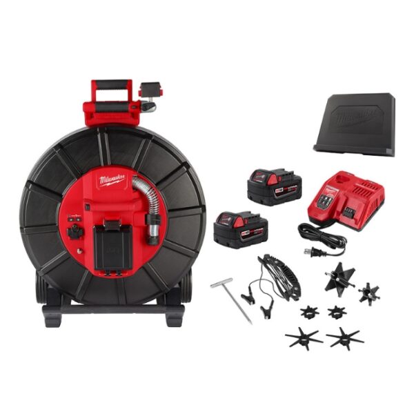 Milwaukee 3976-22 325ft Stiff Modular Pipeline Inspection Reel