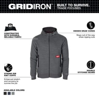 Milwaukee GRIDIRON Full-Zip Hoodie