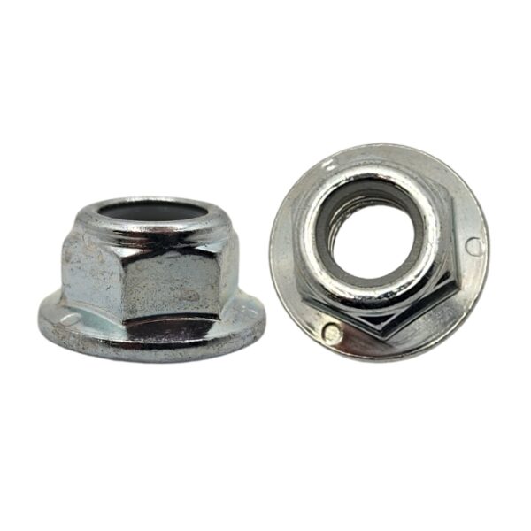 Nylon Lock Nuts with Flange Zinc NC Nylon Lock Nuts with Flange Zinc NC
