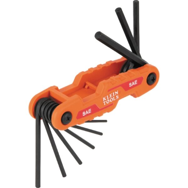 Klein 70540 Compact Folding SAE Hex Key Set Klein 70540 Compact Folding SAE Hex Key Set