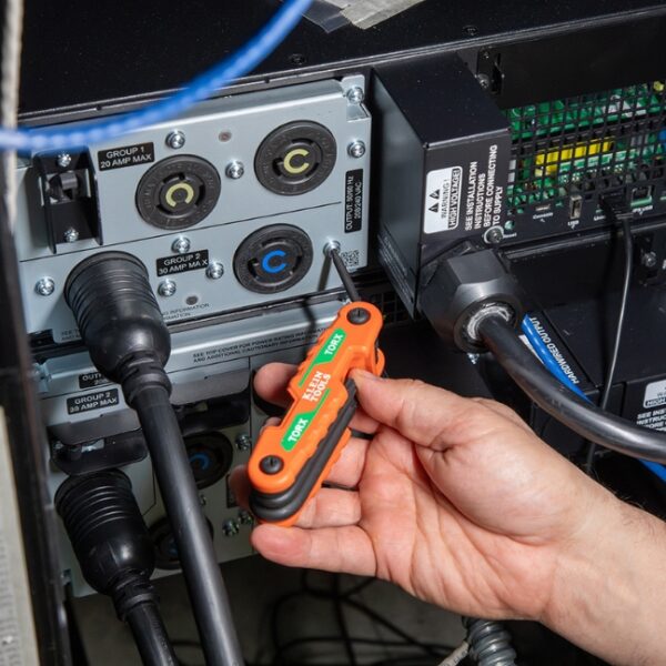 Klein 70540T Compact Folding TORX Hex Key Set 8-Key