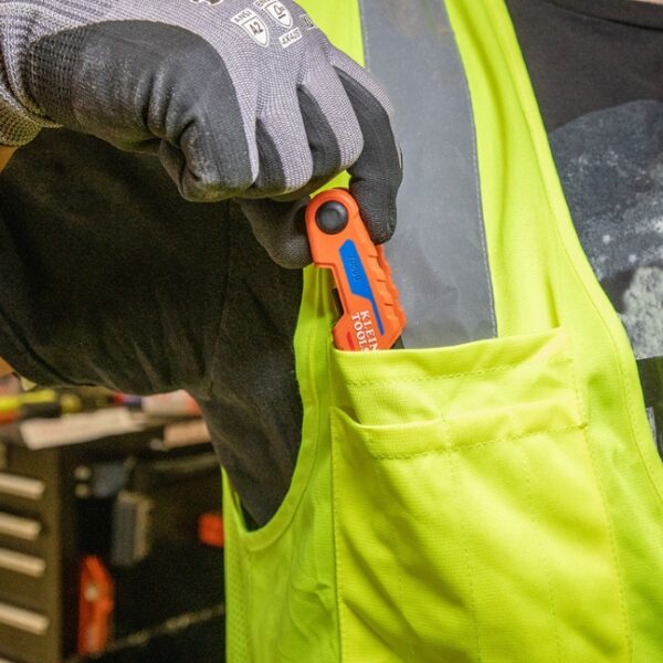 Klein 70590 Compact Folding SAE/Metric Hex Key Set 12-Key