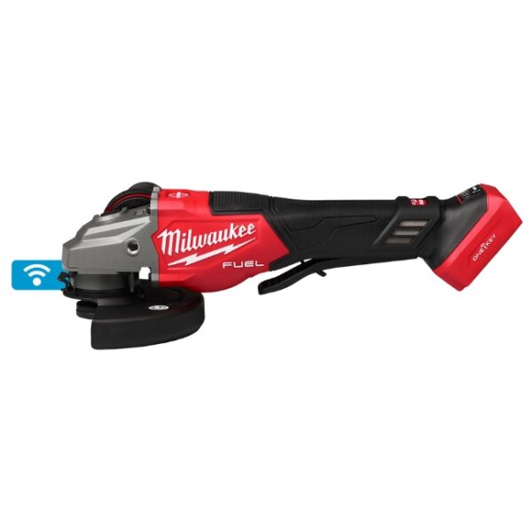 Milwaukee 3672-20 M18 FUEL 4-12-6 Variable Speed Braking Grinder with Paddle Switch and ONE-KEY - Tool Only Milwaukee 3672-20 M18 FUEL 4-1/2"-6" Variable Speed Braking Grinder with Paddle Switch and ONE-KEY - Tool Only
