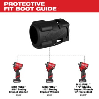 Milwaukee 49-16-2562 M12 FUEL Stubby Impact Wrench Protective Boot (1)