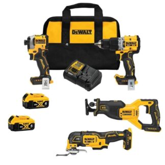 Dewalt DCK4050M2 20V MAX Brushless 4-Tool Combo Kit