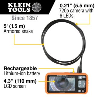 Klein ET18 Plumber's Borescope