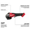Milwaukee 3670-20 M18 FUEL 4-1/2"-6" Braking Grinder with Paddle Switch - Tool Only