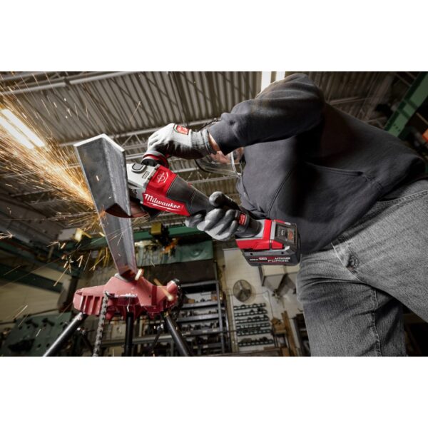 Milwaukee 3670-20 M18 FUEL 4-1/2"-6" Braking Grinder with Paddle Switch - Tool Only