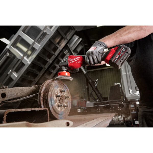 Milwaukee 3672-22 M18 FUEL 4-1/2"-6" Variable Speed Braking Grinder with Paddle Switch and ONE-KEY Kit