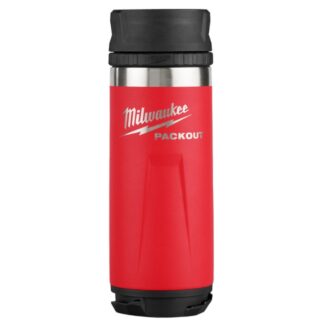 Milwaukee 48-22-8395R PACKOUT 18oz Insulated Bottle with Sip Lid - Red