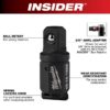 Milwaukee 49-16-1668 INSIDER Box Ratchet 38 Anvil Adapter Milwaukee 49-16-1668 INSIDER Box Ratchet 3/8" Anvil Adapter