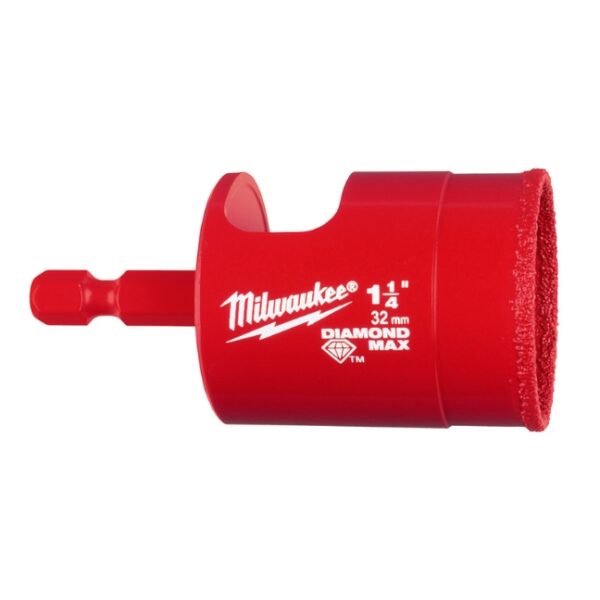 Milwaukee 49-56-0519 1-14 DIAMOND MAX Hole Saw Bit Milwaukee 49-56-0519 1-1/4" DIAMOND MAX Hole Saw Bit