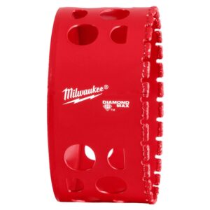 Milwaukee 49-56-5678 3-1/2" DIAMOND MAX Hole Saw