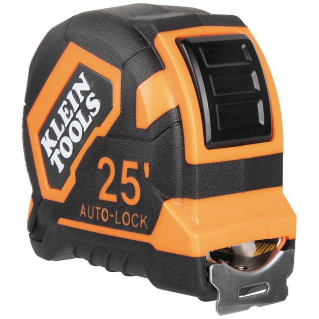 Klein 9125AL 25ft Single-Hook Auto-Lock Tape Measure