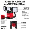 Milwaukee 2368-20 M18 ROVER Dual Power Triple-Panel Flood and Area Light - Tool Only