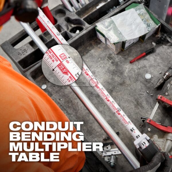 Milwaukee 48-22-1018M 16ft Electrician's Magnetic Tape Measure (2) Milwaukee 48-22-1018M 16ft Electrician's Magnetic Tape Measure
