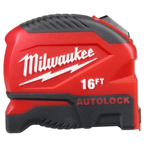 Milwaukee 48-22-1816 16ft AUTO-LOCK Tape Measure Milwaukee 48-22-1816 16ft AUTO-LOCK Tape Measure