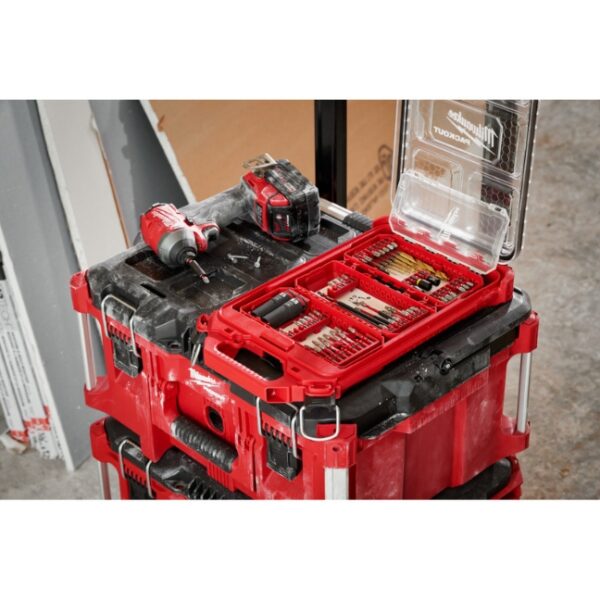Milwaukee 48-32-5162 SHOCKWAVE IMPACT DUTY Drill, Drive and Fasten PACKOUT Set 60-Piece