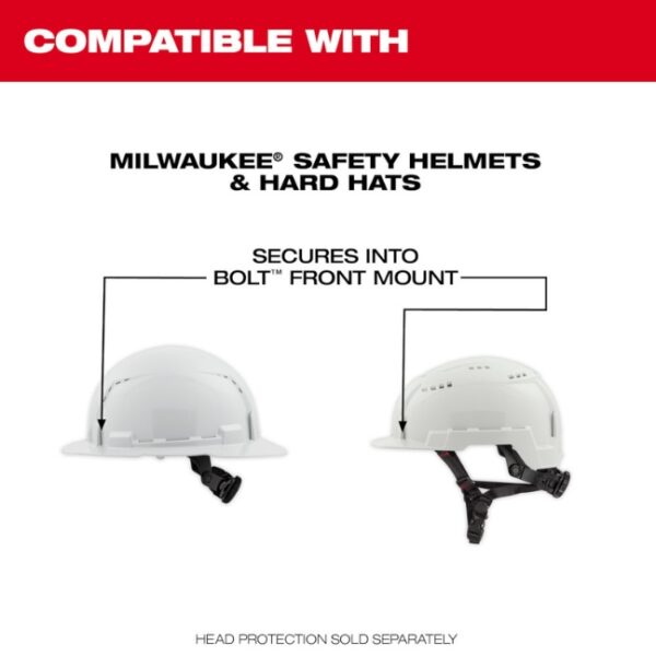 Milwaukee 48-73-1460 BOLT Task Full Face Shield - Clear Uncoated Lens