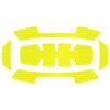 Milwaukee 48-73-4601 BOLT Reflective Sticker Set - Yellow